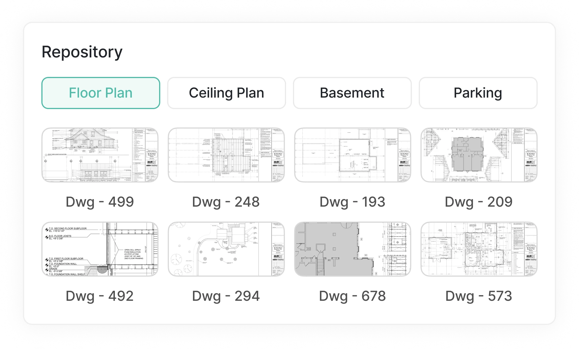 Single Source Drawings