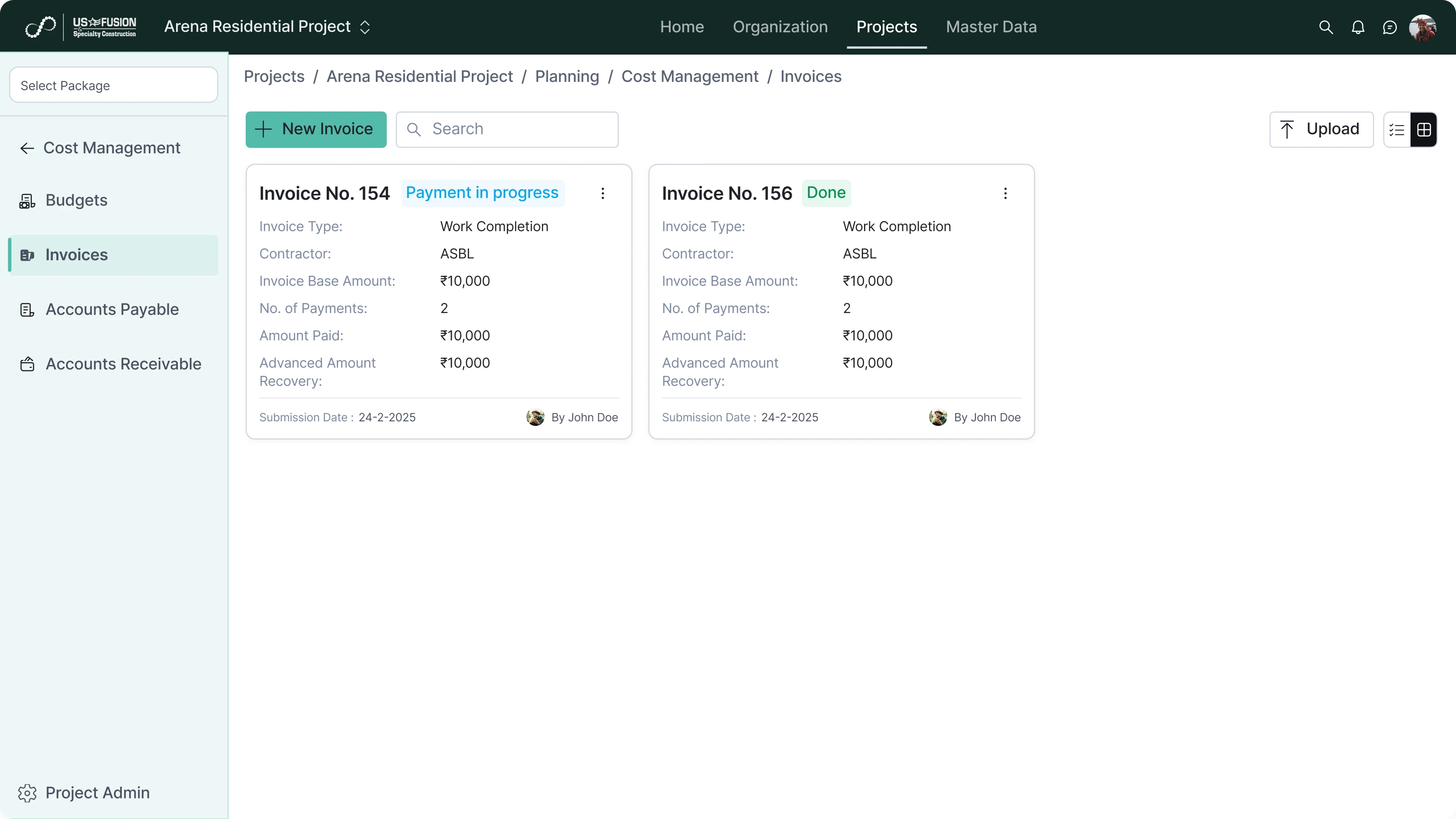 Expense and Invoice Management