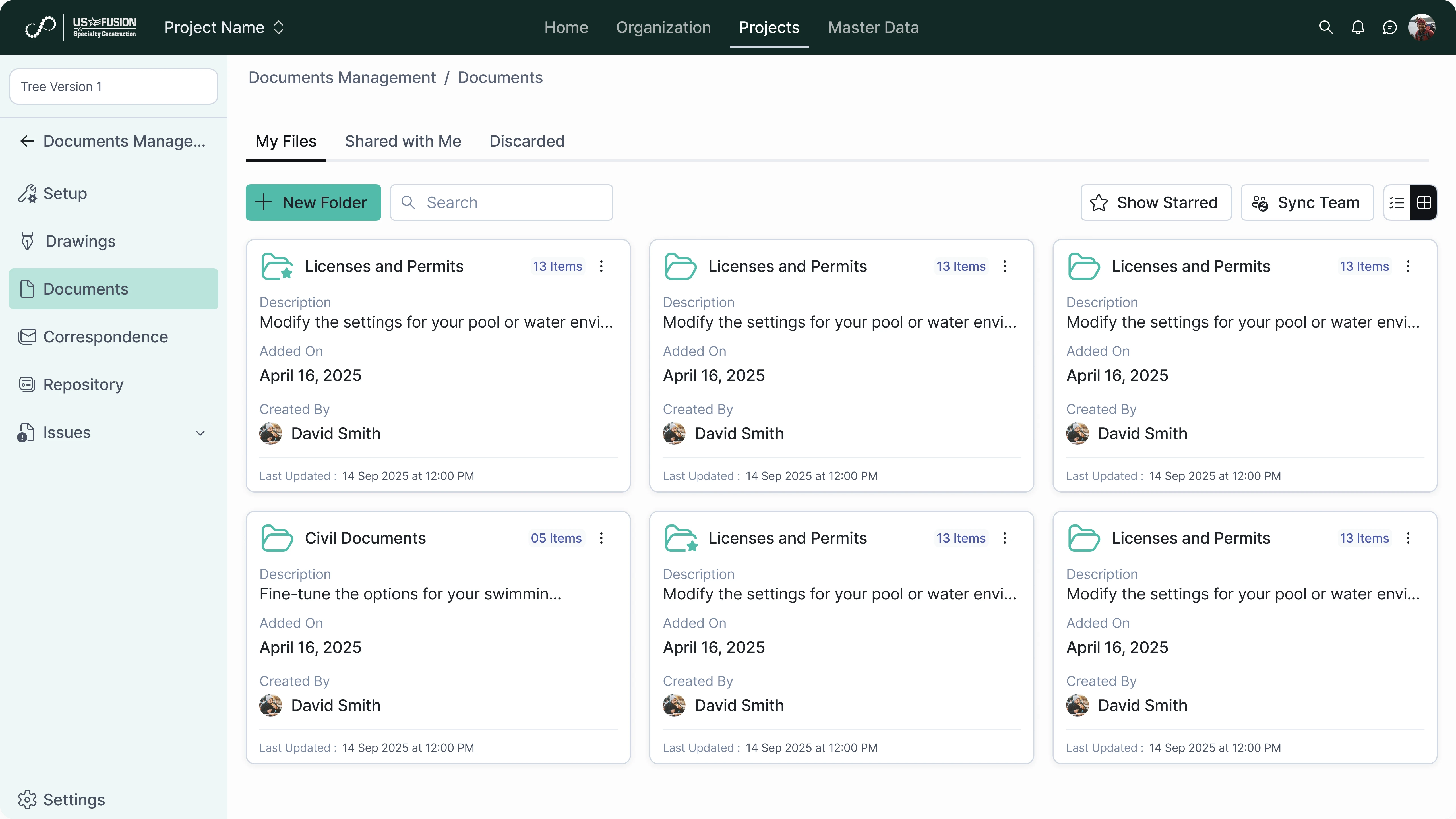 Document Storage and Organization
