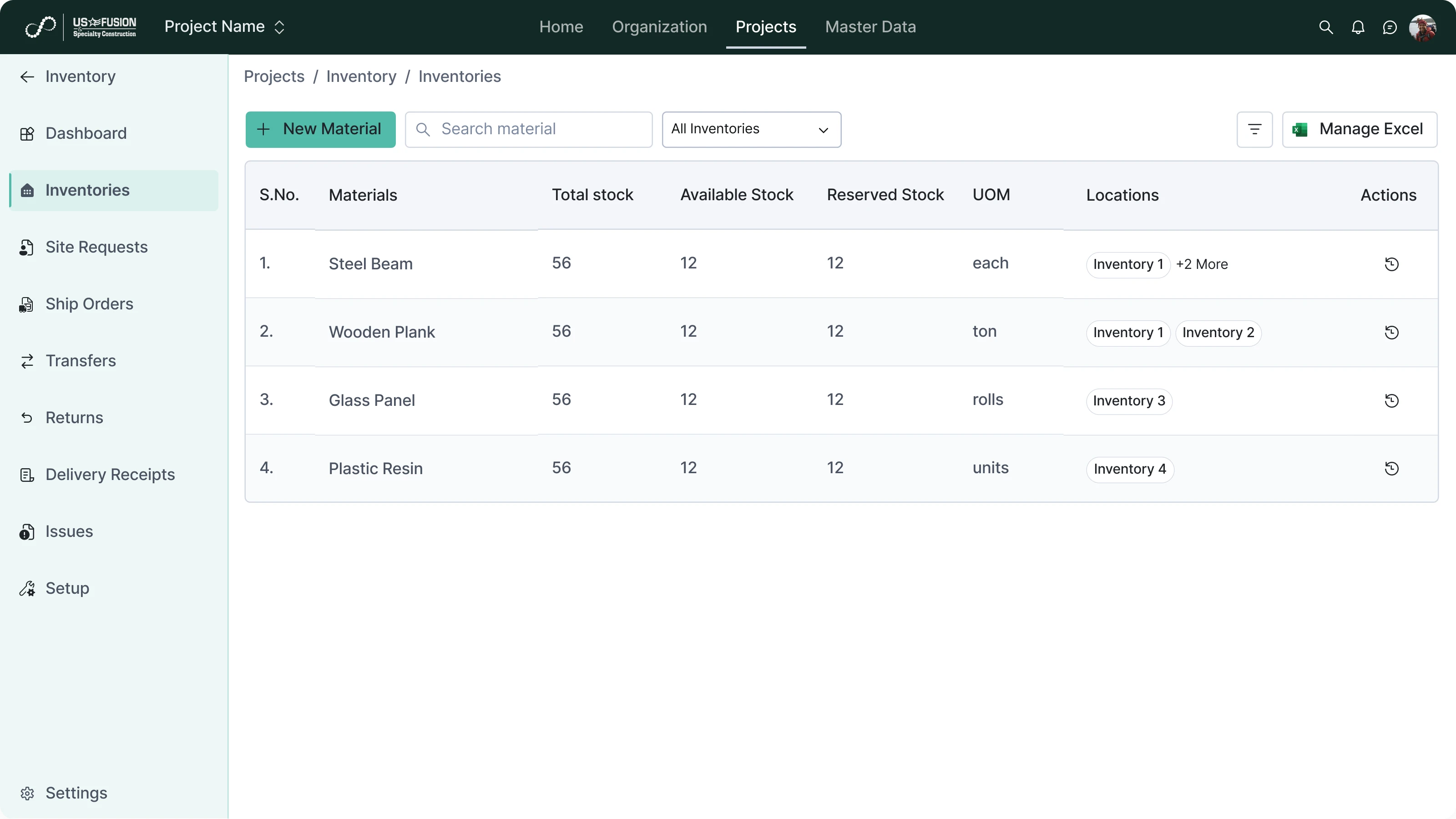 Inventory Reporting & Integration