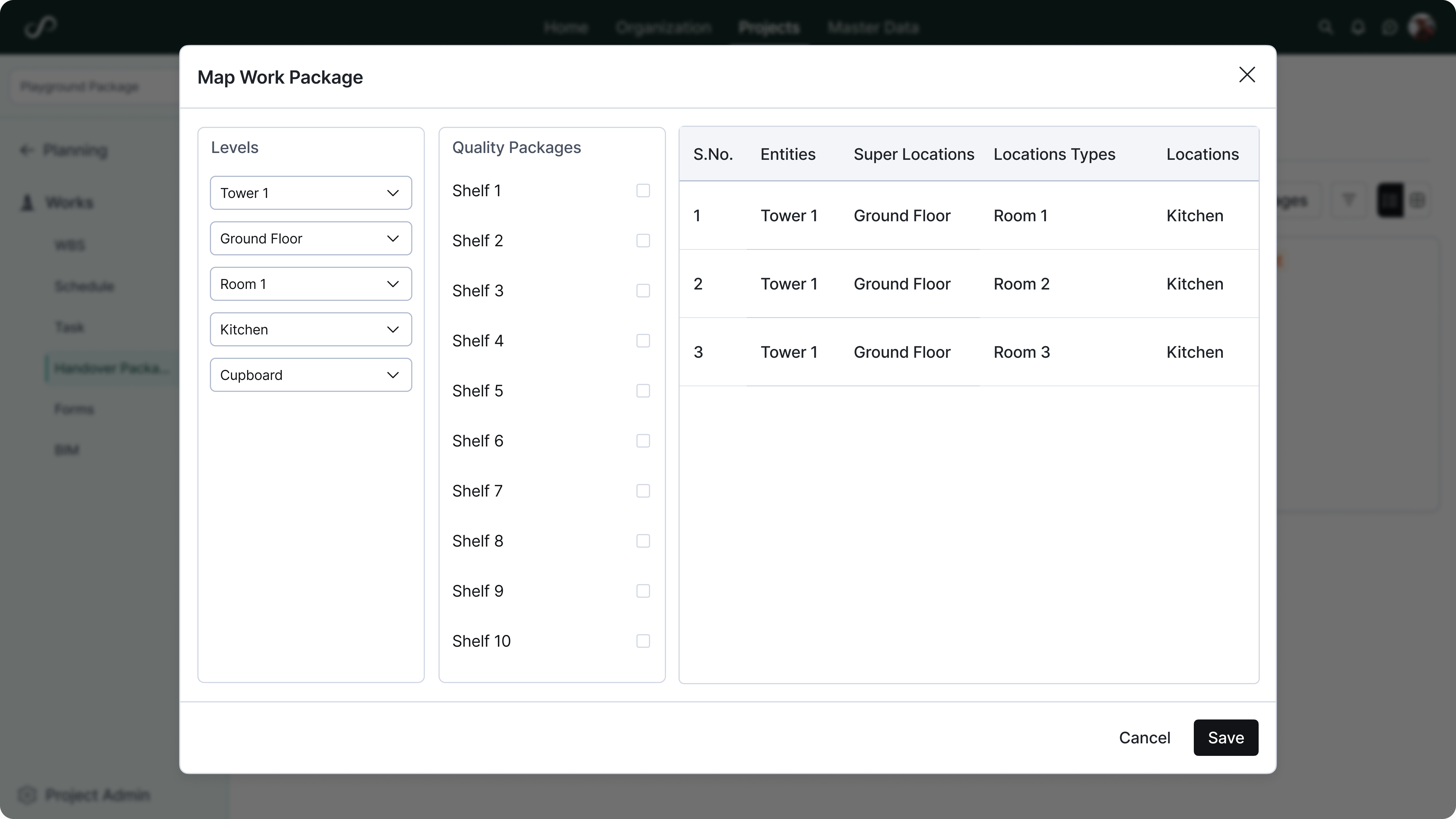 Integration with Planning and Closeout